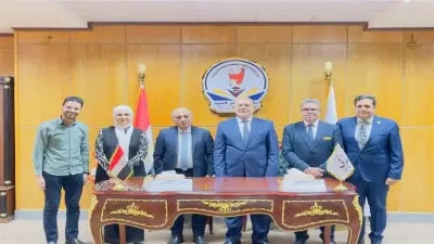 رئيس جامعة سوهاج الأهلية يوقع بروتوكول تعاون مع مؤسسة إنرووت لدعم ريادة الأعمال