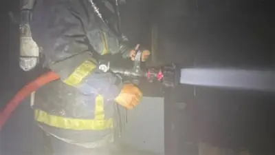 حريق يلتهم شركة طباعة بأبو النمرس بسبب ماس كهربائي دون إصابات