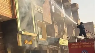 السيطرة على حريق داخل مول أدوات منزلية بأبو النمرس بالجيزة