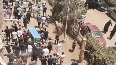 تشييع جثمان طبيبة المنوفية سلمى النعماني بعد وفاتها متأثرة بحادث