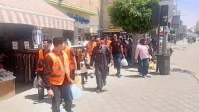 رئيس مدينة مرسى مطروح يشيد بمبادرة جميلة يا بلدي لدعم النظافة