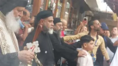 زغاريد وتراتيل في زفة مولد القديسة دميانة ببلقاس.. أجواء روحانية وفرحة