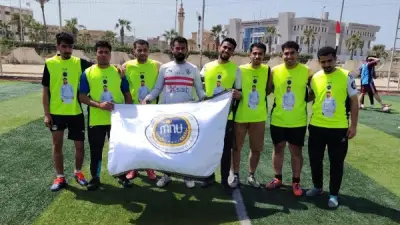 المنصورة الأهلية تحتفي بأبطال دوري الجامعة وتخلد ذكرى طالب راحل