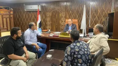 نائب محافظ الوادي الجديد يتفقد مركزي الداخلة والفرافرة لمتابعة الخدمات