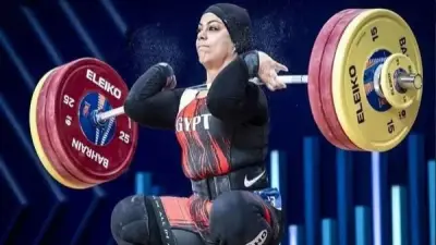 سارة سمير تتوج بذهبية الخطف في بطولة أفريقيا لرفع الأثقال