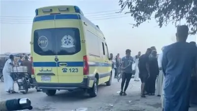 مصرع طفل وإصابة شقيقيه وأمهم في حريق بأسيوط
