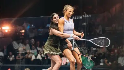 مواجهة مصرية خالصة في نهائي بطولة العالم للإسكواش اليوم