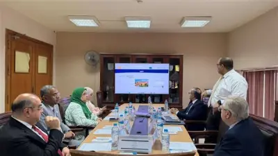 تطوير الخدمات الإلكترونية واكتشاف المواهب أبرز ملامح اجتماع مجلس إدارة نادي جامعة حلوان