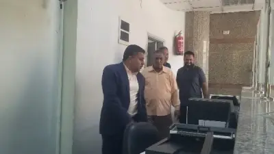 افتتاح منافذ التأمين الصحي الشامل بالمركز التكنولوجي بالقرنة