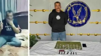 القبض على بلطجي هدد ابنة طليقته بالإسماعيلية وبحوزته مخدرات وسلاح أبيض
