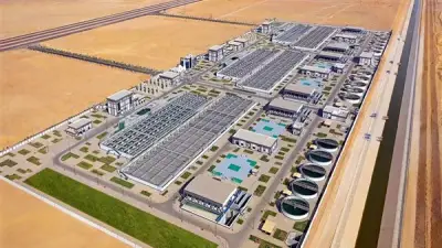محطة الدلتا الجديدة لمعالجة المياه: مشروع عملاق لتحويل الصحراء لخضراء