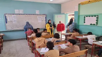 وكيل تعليم مطروح: أسئلة امتحانات النقل واضحة وشاملة للمنهج