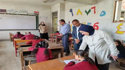 وكيل تعليم القاهرة تتابع امتحانات نهاية العام في مدارس مصر القديمة والسيدة زينب