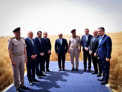 على هامش افتتاحه الدلتا الجديدة.. الرئيس السيسي يتفقد عددا من المشروعات