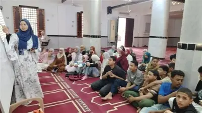مراجعات نهائية لطلاب الإعدادية في مساجد الوادي الجديد