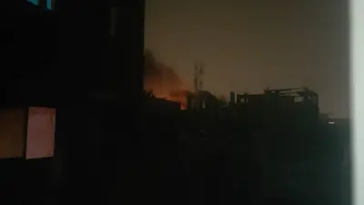 حريق هائل في منزل بأوسيم وأنباء عن سقوط ضحايا ومصابين