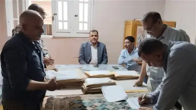 وكيل تعليم دمياط يتفقد لجان امتحانات النقل ويوجه بحظر الهواتف المحمولة