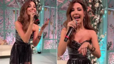 نانسي عجرم تثير الجدل بإطلالة جذابة في كاليفورنيا