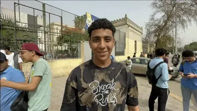 طلاب ثانية ثانوي بالجيزة: امتحان الرياضيات سهل والورقي أفضل من التابلت