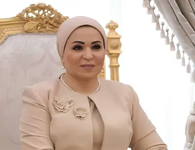 السيدة انتصار السيسي تشارك في فرحة مصر ببداية جديدة مليئة بالأمل