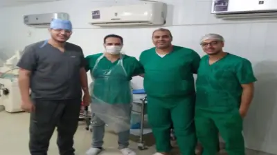فريق طبي بمستشفى تلا ينقذ شابة من بتر أطرافها بعد حادث ماكينة قمح