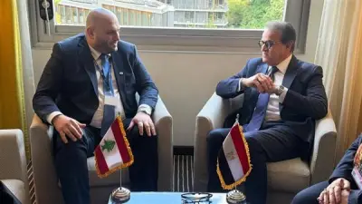 وزير الصحة يبحث مع نظيره اللبناني تعزيز التعاون الصحي المشترك
