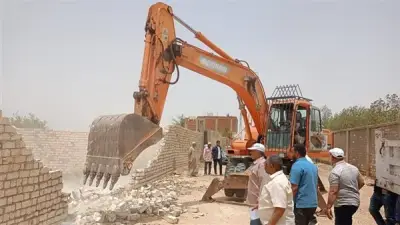 حملات مكبرة بالمدن الجديدة لإزالة التعديات واسترداد الأراضي المخالفة