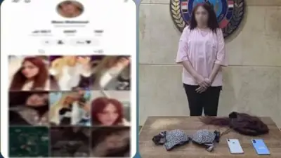تنكر في زي نسائي وضبط لنشر مقاطع خادشة للحياء بالهرم