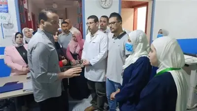 البحيرة تدرس إنشاء وحدة سكتة دماغية بمستشفى غرب النوبارية