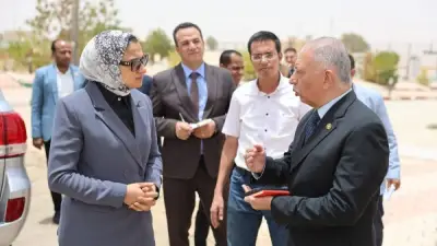 محافظ الوادي الجديد تتابع جاهزية ساحات صلاة العيد والمنشآت الرياضية بالخارجة