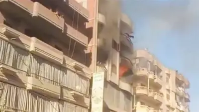 مصرع طفلين شقيقين في حريق شقة بالمنصورة بسبب ماس كهربائي