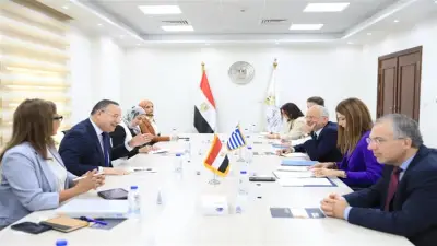 وزير التعليم العالي يبحث مع نظيرته اليونانية إنشاء فرع لجامعة باتراس بالإسكندرية
