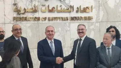 لقاء مصري تركي موسع باتحاد الصناعات لتعزيز التعاون في الرخام والجرانيت