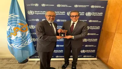 وزير الصحة المصري يلتقي مدير منظمة الصحة العالمية بجنيف لتعزيز التعاون