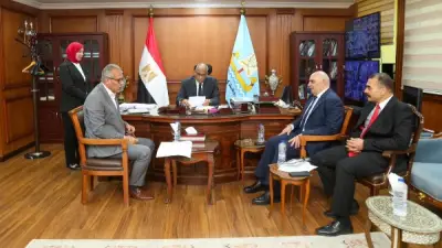 محافظ كفر الشيخ يجتمع مع أعضاء النواب والشيوخ لحل مشكلات الدوائر