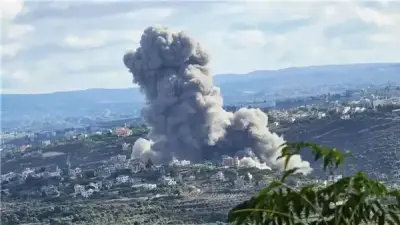غارة إسرائيلية على بلدة جويا جنوب لبنان وارتفاع حصيلة الضحايا