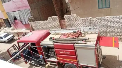 إخماد حريق منزل بالوادي الجديد بسبب ماس كهربائي دون إصابات