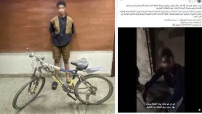 ضبط عاطل سرق دراجة عامل توصيل من أمام مسجد بمصر القديمة