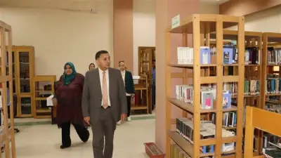 محافظ القليوبية يتفقد مكتبة مصر العامة ببنها لتعزيز الثقافة والابتكار