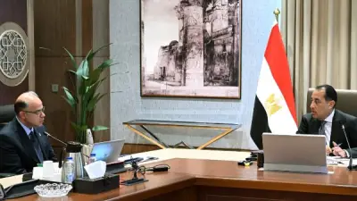 مدبولي يتابع مع وزير الاستثمار خطط تحفيز الاستثمار والتجارة الخارجية