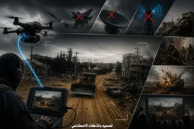 جيش درونات الألياف الضوئية اللبنانية يضرب إسرائيل من المسافة صفر