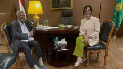 وزيرة الثقافة تلتقي الروائي إبراهيم عبد المجيد في حوار موسع حول الإبداع