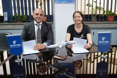 مصر للطيران الناقل الرسمي للاعبة التنس هنا جودة
