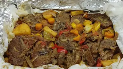 طريقة عمل ورقة اللحمة: وجبة غداء سريعة وشهية