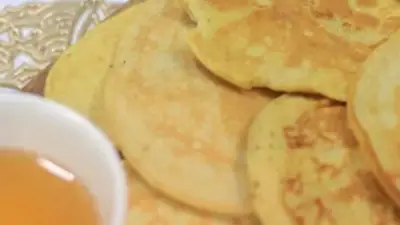 طريقة عمل بان كيك الجبنة القريش الصحي واللذيذ