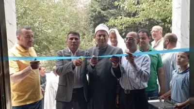 محافظ بني سويف ينيب رئيس مركز ناصر في افتتاح مسجد عبد الحميد مهران
