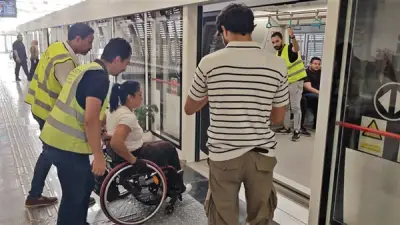 إقبال كبير على مونوريل شرق النيل في المرحلة الأولى