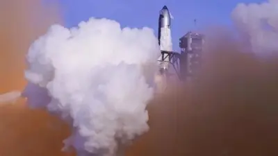 سبيس إكس تطلق النسخة الثالثة من ستارشيب في أول رحلة اختبارية بعد عطل أمس