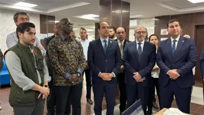 زيارة نائب رئيس البنك الدولي لمنشآت الرعاية الصحية في الإسماعيلية