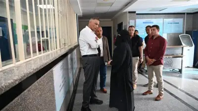 محافظ جنوب سيناء يتفاجأ بزيارة لمركز طب أسرة الزهراء بطور سيناء
